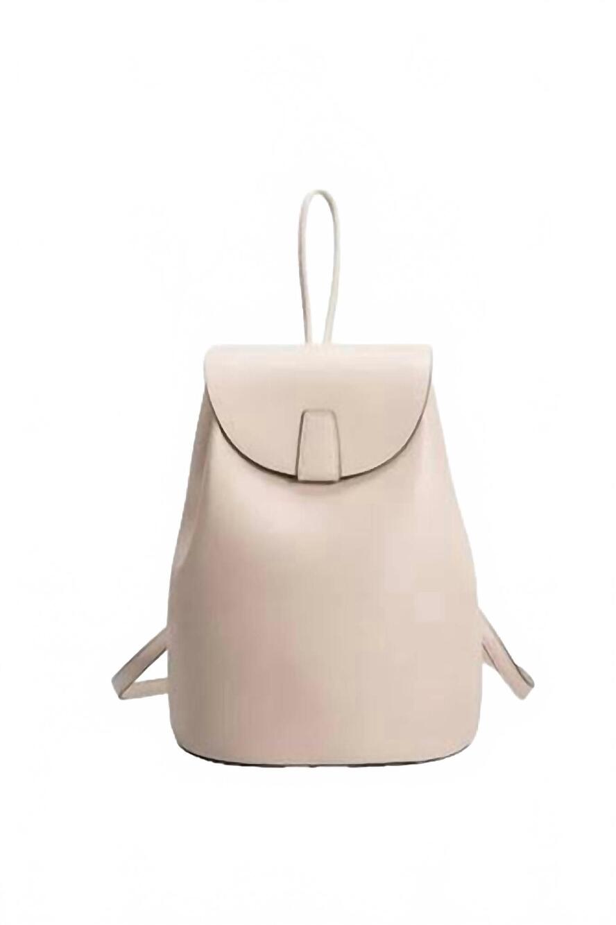 NEW MELIE BIANCO aubrey vegan leather backpack in bone